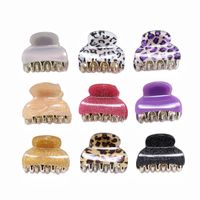 Simple Style Solid Color Arylic Plating Hair Claws 1 Piece sku image 10