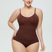 Solid Color Body Sculpting Sports Backless Shaping Underwear sku image 3