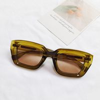 Elegant Geometric Pc Cat Eye Full Frame Women's Sunglasses sku image 2