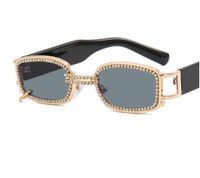 Streetwear Geometric Resin Square Diamond Full Frame Women's Sunglasses main image 2