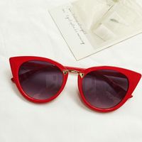 Streetwear Geometric Pc Cat Eye Full Frame Women's Sunglasses sku image 3