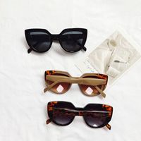 Fashion Solid Color Ac Cat Eye Full Frame Women's Sunglasses main image 2
