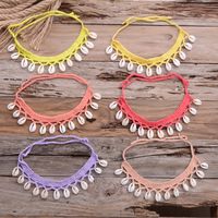 1 Piece Ethnic Style Shell Cotton Shell Patchwork Women's Necklace main image 4