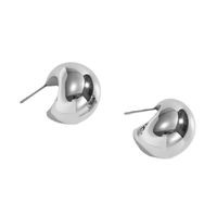 1 Pair Fashion Geometric Stainless Steel Plating Ear Studs main image 4