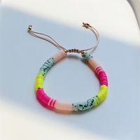 1 Piece Fashion Color Block Soft Clay Beaded Women's Bracelets sku image 2