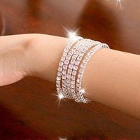 Elegant Glam Lady Geometric Rhinestones Alloy Wholesale Rings Bracelets Anklet main image 5