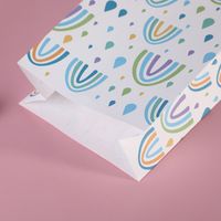 Cute Rainbow Paper Party Gift Bags 1 Piece main image 3