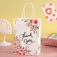 Fashion Letter Paper Party Gift Bags 1 Piece sku image 2