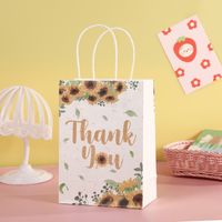 Fashion Letter Paper Party Gift Bags 1 Piece sku image 4