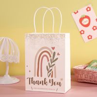 Fashion Letter Paper Party Gift Bags 1 Piece sku image 1