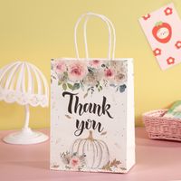 Fashion Letter Paper Party Gift Bags 1 Piece sku image 3