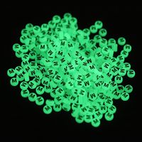 200 Pieces Per Pack Arylic Letter Beads sku image 11