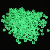 200 Pieces Per Pack Arylic Letter Beads sku image 24