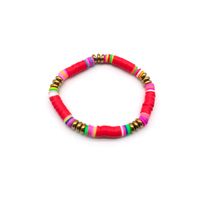 Fashion Colorful Gold Plated Soft Clay Wholesale Bracelets main image 9