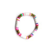 Fashion Colorful Gold Plated Soft Clay Wholesale Bracelets main image 10