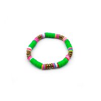 Fashion Colorful Gold Plated Soft Clay Wholesale Bracelets main image 7
