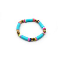 Fashion Colorful Gold Plated Soft Clay Wholesale Bracelets main image 5