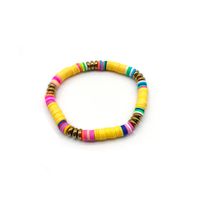 Fashion Colorful Gold Plated Soft Clay Wholesale Bracelets main image 3