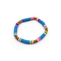 Fashion Colorful Gold Plated Soft Clay Wholesale Bracelets main image 2