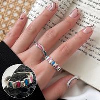 Simple Style Geometric Copper Plating Open Ring sku image 31