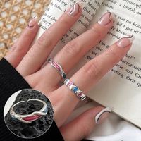 Simple Style Geometric Copper Plating Open Ring sku image 32