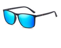 Fashion Resin Square Full Frame Men's Sunglasses sku image 5