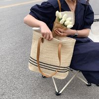 Women's Medium Spring&summer Straw Vacation Straw Bag main image 3
