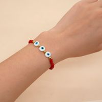 1 Stück Bohemien Auge Künstlicher Kristall Perlen Frau Armbänder main image 5