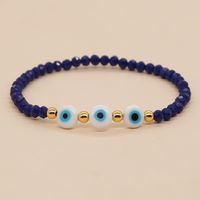 1 Piece Bohemian Eye Artificial Crystal Beaded Women's Bracelets sku image 2