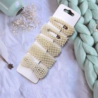 Cute Solid Color Plastic Hair Clip 1 Set sku image 21