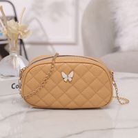 Women's Pu Leather Solid Color Streetwear Oval Zipper Cloud Shape Bag sku image 3