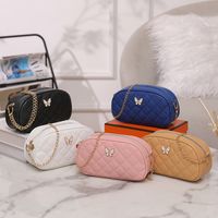 Women's Pu Leather Solid Color Streetwear Oval Zipper Cloud Shape Bag main image 10