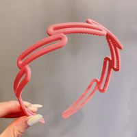 Simple Style Solid Color Plastic Handmade Hair Band 1 Piece sku image 11