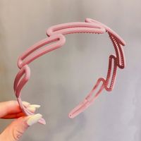 Simple Style Solid Color Plastic Handmade Hair Band 1 Piece sku image 9