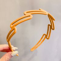Simple Style Solid Color Plastic Handmade Hair Band 1 Piece sku image 10