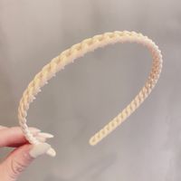 Simple Style Solid Color Plastic Handmade Hair Band 1 Piece sku image 17