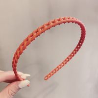 Simple Style Solid Color Plastic Handmade Hair Band 1 Piece sku image 20
