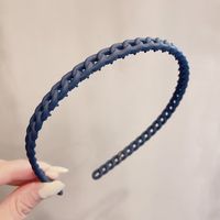 Simple Style Solid Color Plastic Handmade Hair Band 1 Piece sku image 21