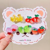 Fashion Fruit Flower Cloth Handmade Hair Tie 1 Set sku image 27