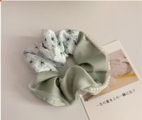 Fashion Flower Cloth Printing Hair Tie 1 Piece sku image 3