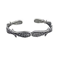 1 Piece Ethnic Style Feather Alloy Plating Unisex Bangle sku image 1