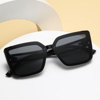 Ins Style Solid Color Pc Polygon Full Frame Women's Sunglasses main image 5