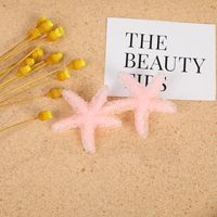 Cute Starfish Alloy Resin Hair Clip 1 Piece main image 5