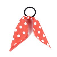 Simple Style Polka Dots Flower Butterfly Imitation Pearl Cloth Hair Tie 1 Piece sku image 8