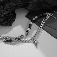 Hip-hop Star Titanium Steel Polishing Bracelets main image 4