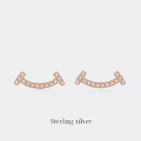 Fashion Star Starry Sky Sterling Silver Inlay Zircon Drop Earrings 1 Pair sku image 17