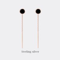 Fashion Star Starry Sky Sterling Silver Inlay Zircon Drop Earrings 1 Pair sku image 29