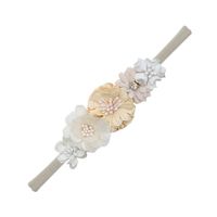 Einfacher Stil Plaid Blume Nylon Handgemacht Haarband 1 Stück sku image 5