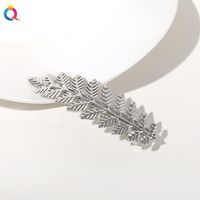 Einfacher Stil Blatt Metall Haarklammer Haarkämme 1 Stück sku image 4