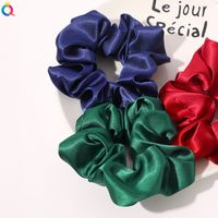 Simple Style Solid Color Cloth Hair Tie 1 Piece main image 4